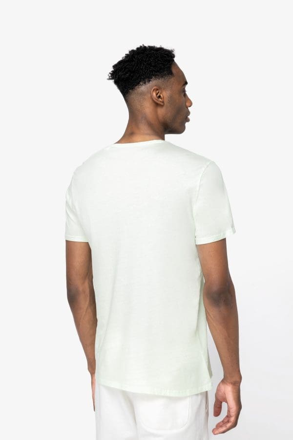 T-shirt écoresponsable délavé unisexe – Image 5