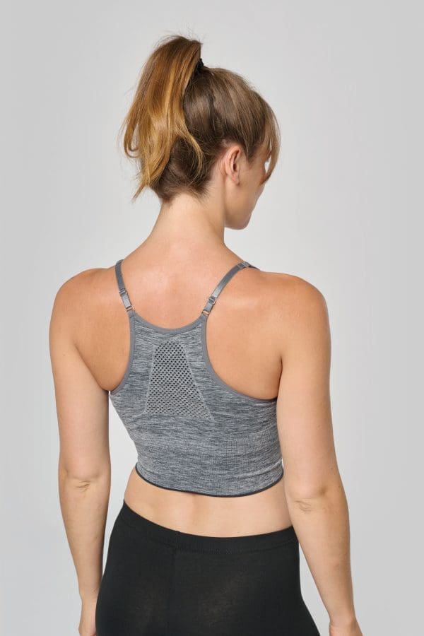 Brassière réglable sans couture femme – Image 3