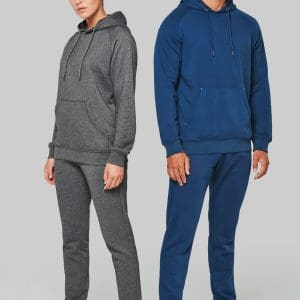 Sweat-shirt à capuche unisexe