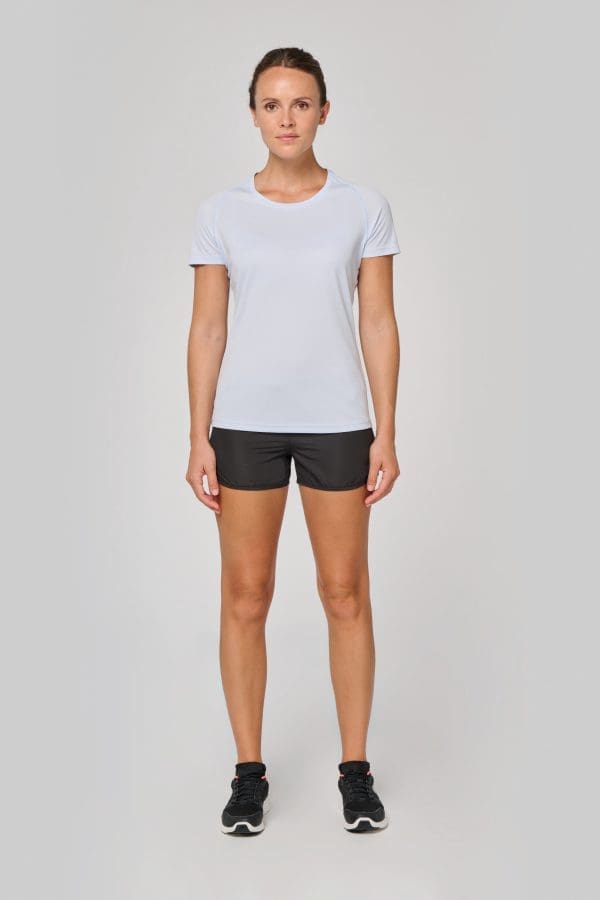T-shirt de sport à col rond recyclé femme – Image 8