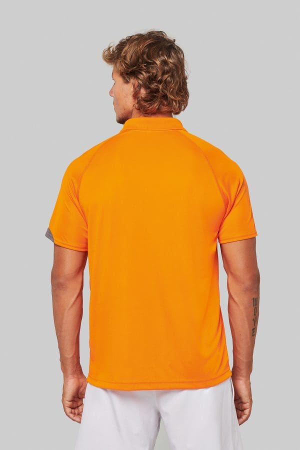 Polo de sport manches courtes unisexe – Image 3