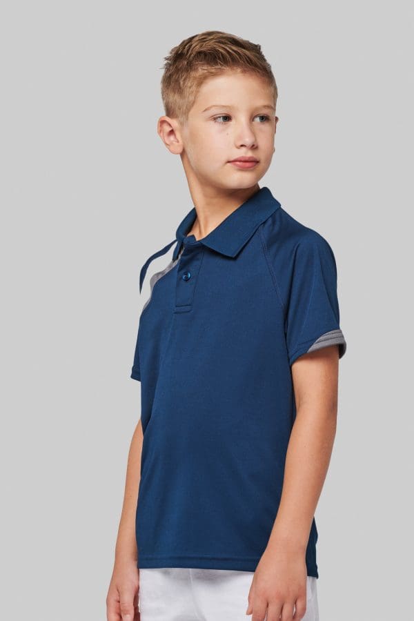 Polo de sport manches courtes enfant – Image 4