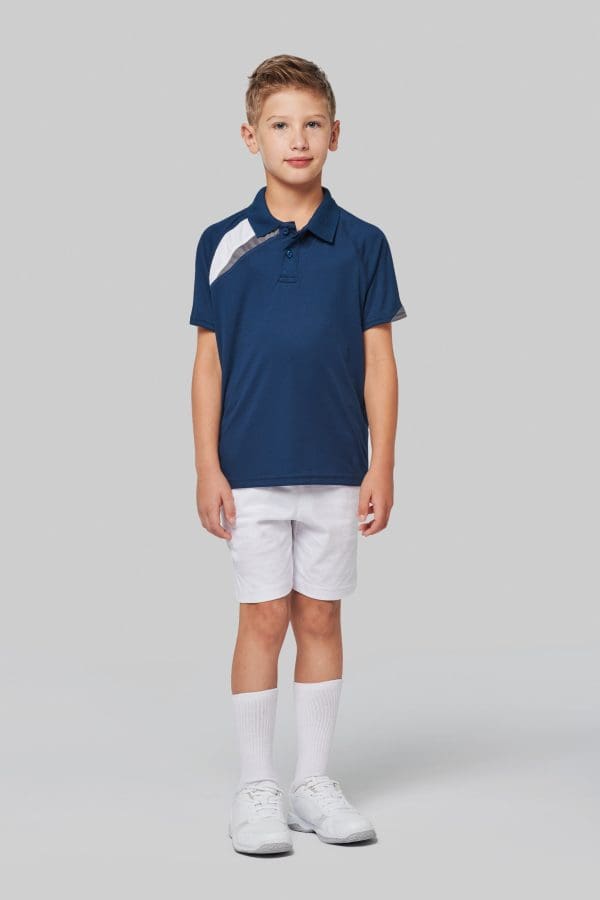 Polo de sport manches courtes enfant – Image 6