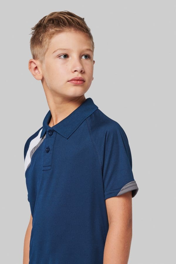 Polo de sport manches courtes enfant – Image 5