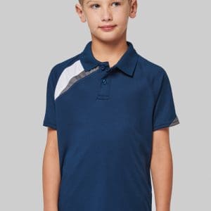 Polo de sport manches courtes enfant