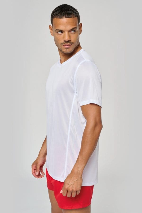 T-shirt de sport bi-matière manches courtes – Image 3