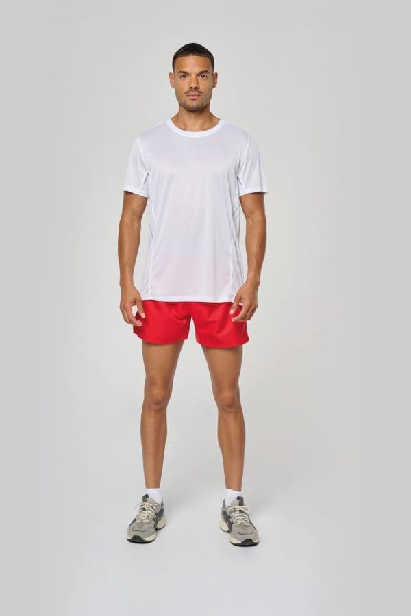 T-shirt de sport bi-matière manches courtes – Image 4