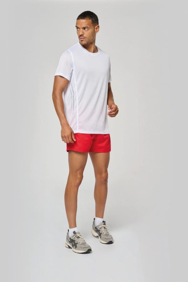 T-shirt de sport bi-matière manches courtes – Image 6