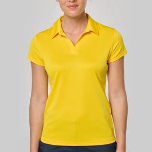 Polo sport manches courtes femme