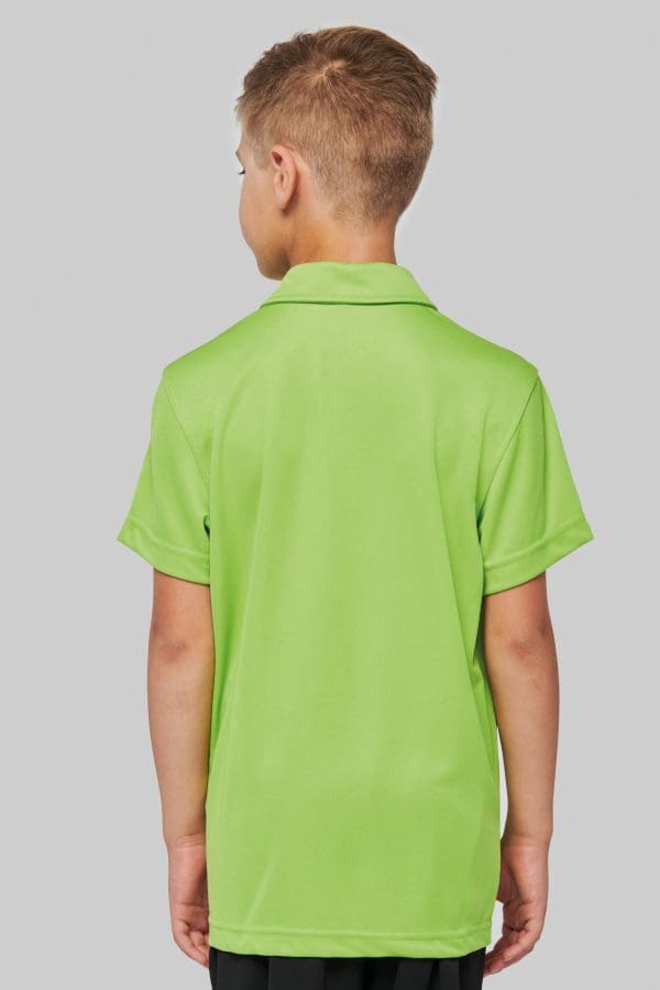 Polo sport manches courtes enfant – Image 3