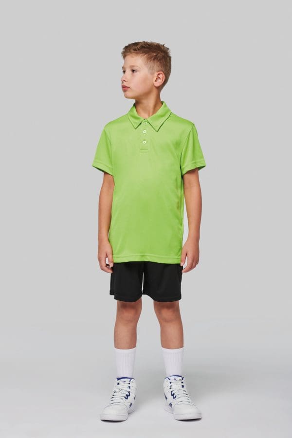 Polo sport manches courtes enfant – Image 5