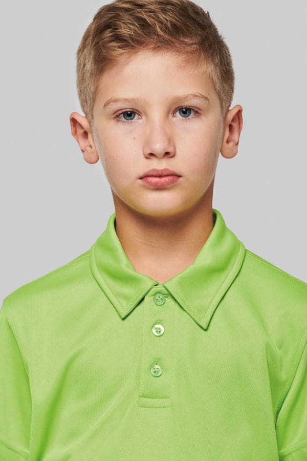 Polo sport manches courtes enfant – Image 6