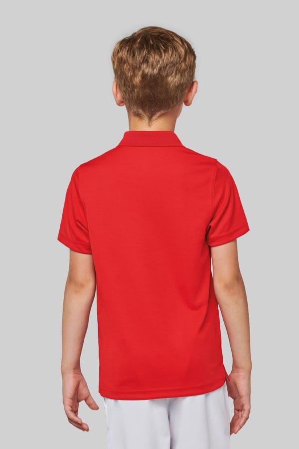Polo manches courtes enfant – Image 3