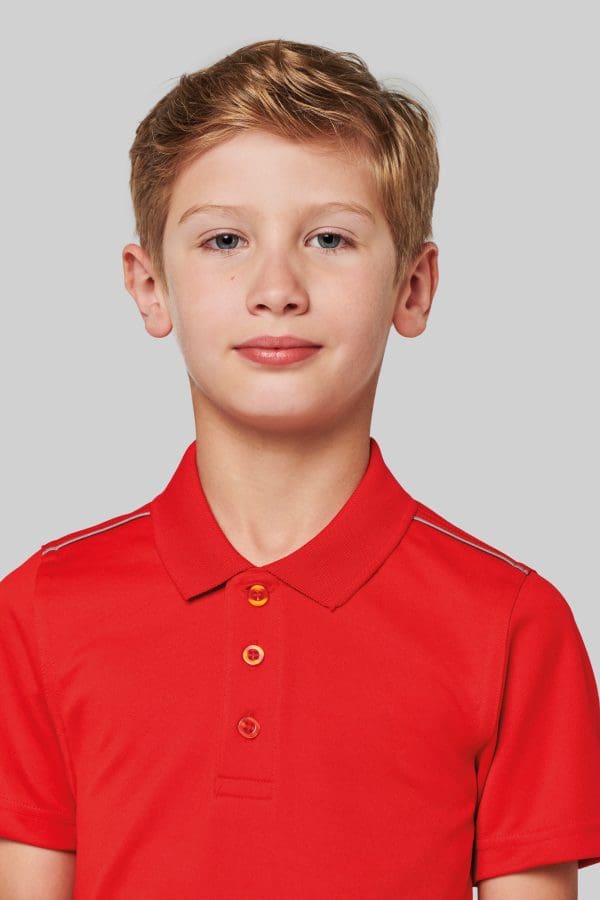 Polo manches courtes enfant – Image 6