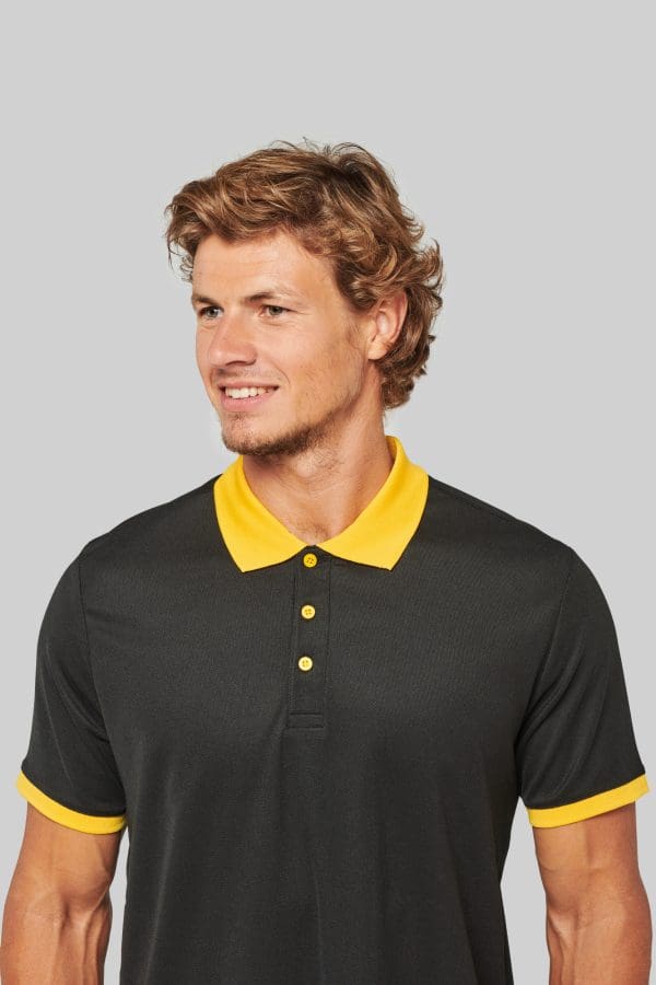 Polo piqué performance homme – Image 5