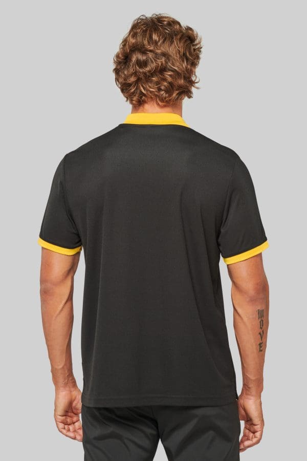 Polo piqué performance homme – Image 3