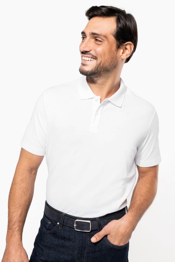 Polo Supima® manches courtes homme – Image 4