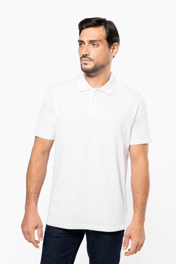Polo Supima® manches courtes homme
