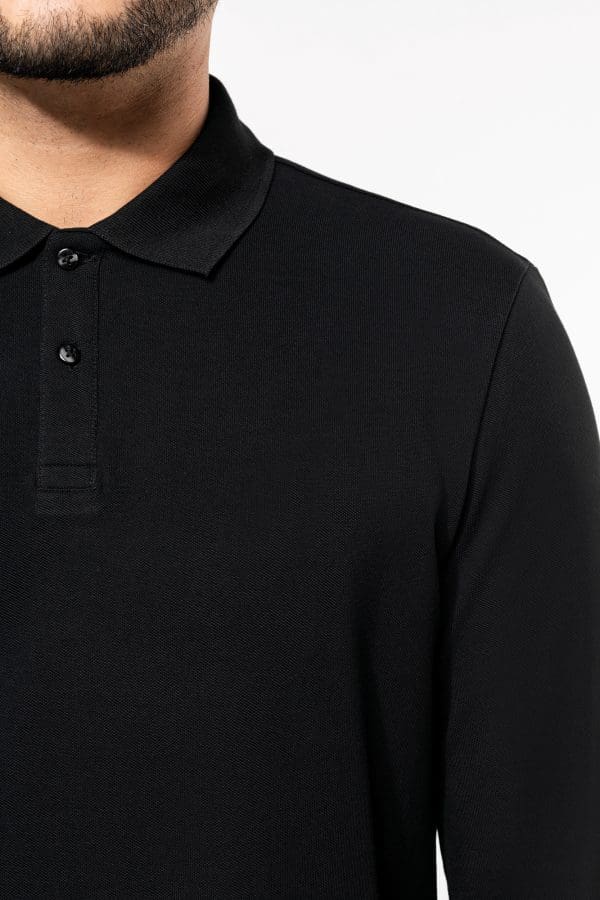 Polo Supima® manches longues homme – Image 12