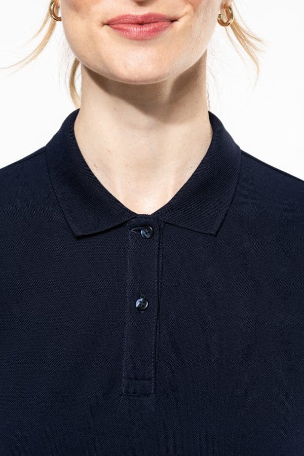 Polo Supima® manches longues femme – Image 12