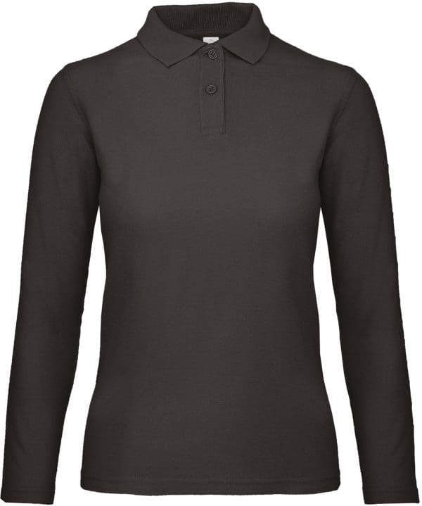 Polo femme ID.001 manches longues – Image 3
