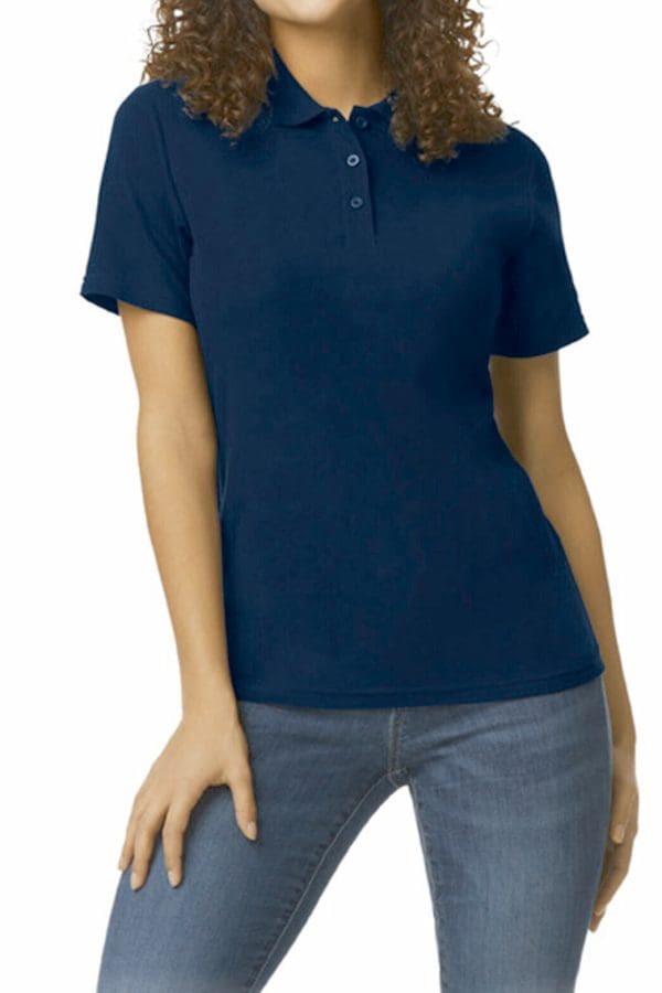 Polo Femme Softstyle Double Piqué – Image 3