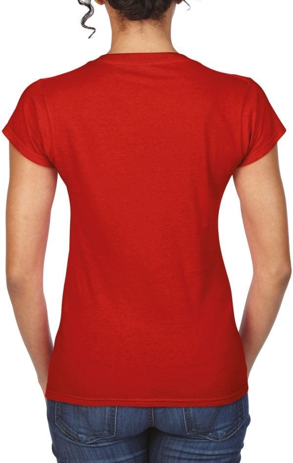 T-shirt femme col v Softstyle – Image 141