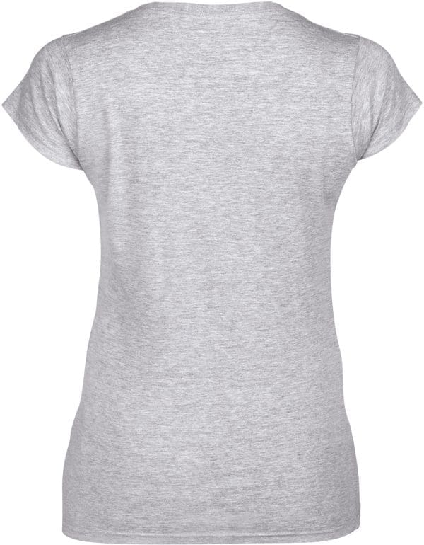 T-shirt femme col v Softstyle – Image 161