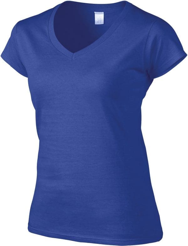 T-shirt femme col v Softstyle – Image 63