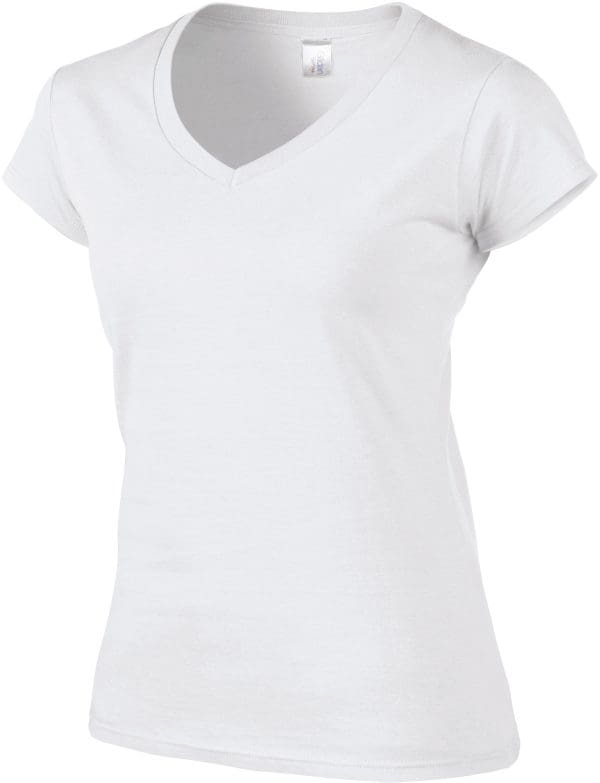 T-shirt femme col v Softstyle – Image 83