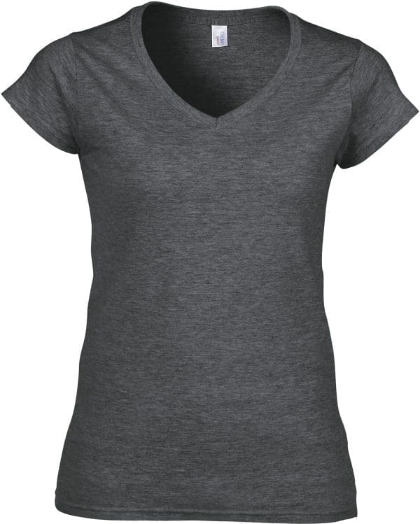 T-shirt femme col v Softstyle – Image 32