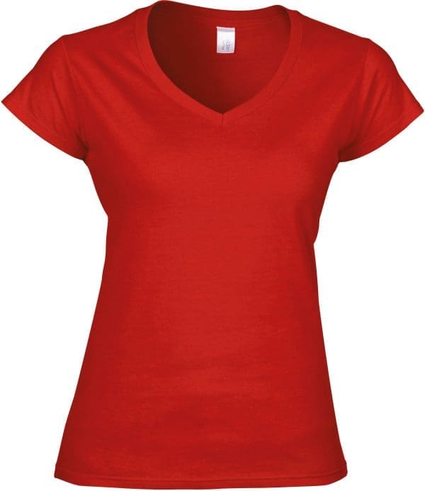 T-shirt femme col v Softstyle – Image 52