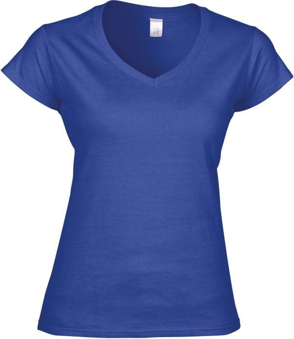 T-shirt femme col v Softstyle – Image 62
