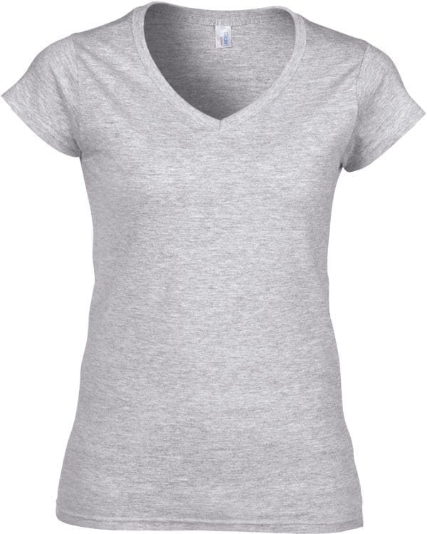 T-shirt femme col v Softstyle – Image 72