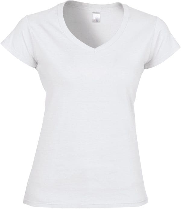 T-shirt femme col v Softstyle – Image 82