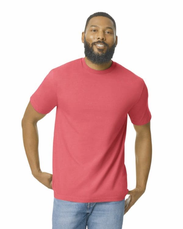 T-shirt homme softstyle midweight – Image 21
