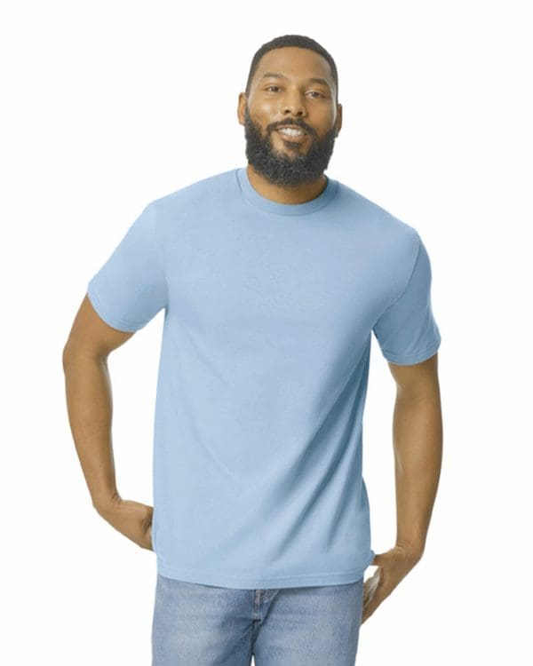 T-shirt homme softstyle midweight – Image 27