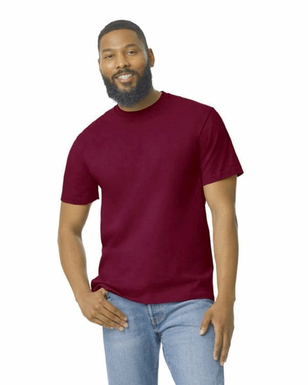 T-shirt homme softstyle midweight – Image 33