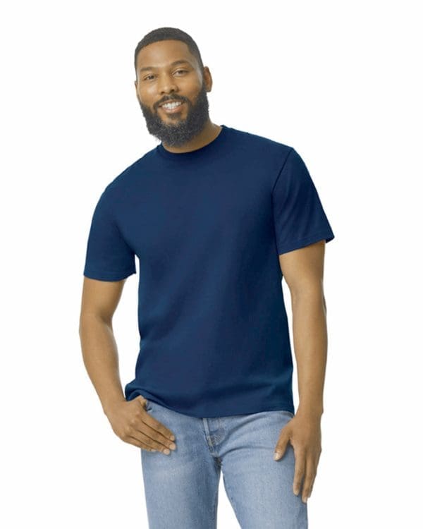 T-shirt homme softstyle midweight – Image 45
