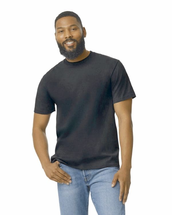 T-shirt homme softstyle midweight – Image 65