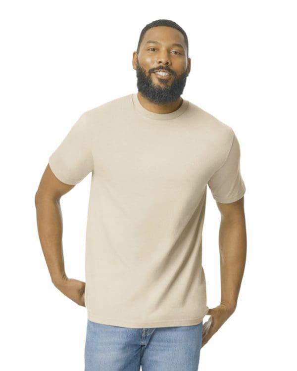 T-shirt homme softstyle midweight – Image 87