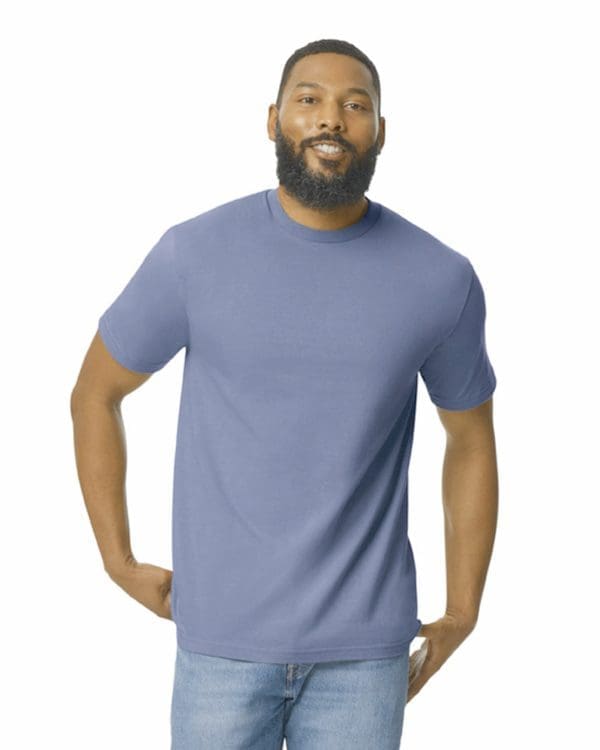 T-shirt homme softstyle midweight – Image 105