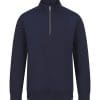Sweat-shirt col zippé unisexe – Image 60