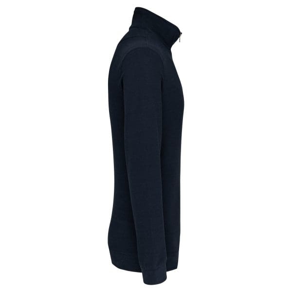 Trucker > sweat-shirt piqué col zippé homme – Image 30