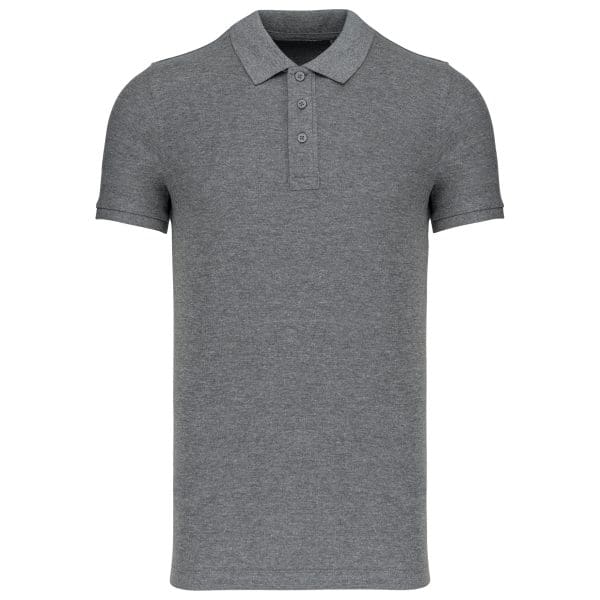 Polos coton piqué bio manches courtes homme – Image 35