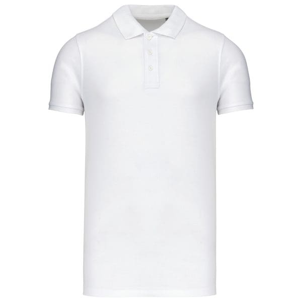 Polos coton piqué bio manches courtes homme – Image 107