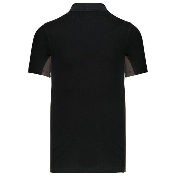 Polo piqué manches courtes bicolore homme – Image 123