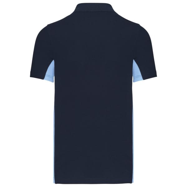 Polo piqué manches courtes bicolore homme – Image 171