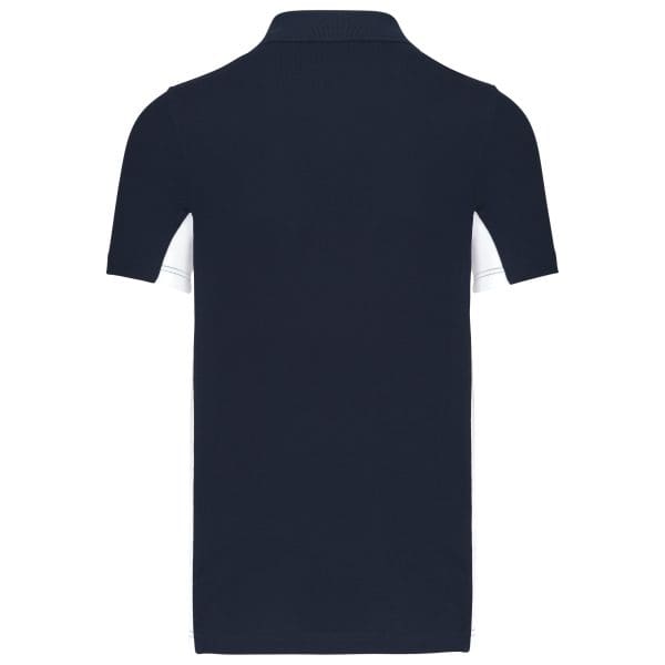 Polo piqué manches courtes bicolore homme – Image 183