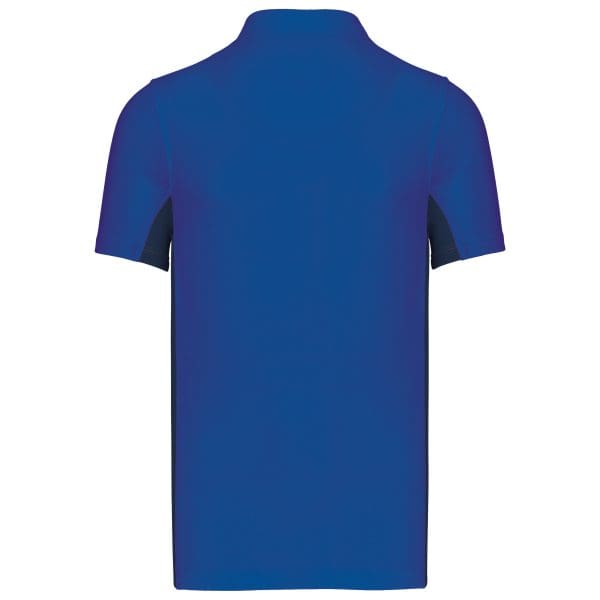 Polo piqué manches courtes bicolore homme – Image 207